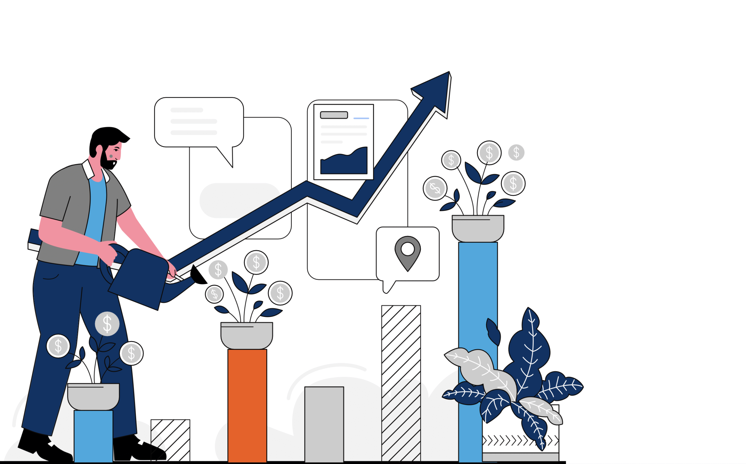 grafica de crecimiento