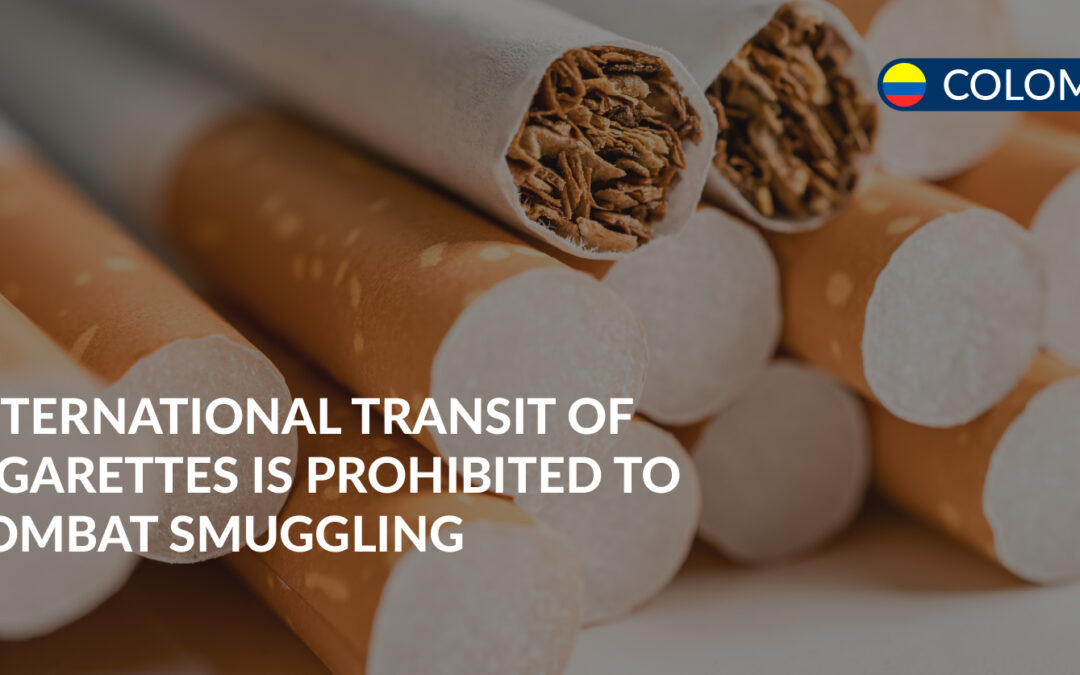 transit of cigarettes prohibited