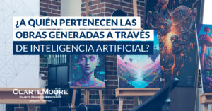 A quién pertenecen las obras de IA