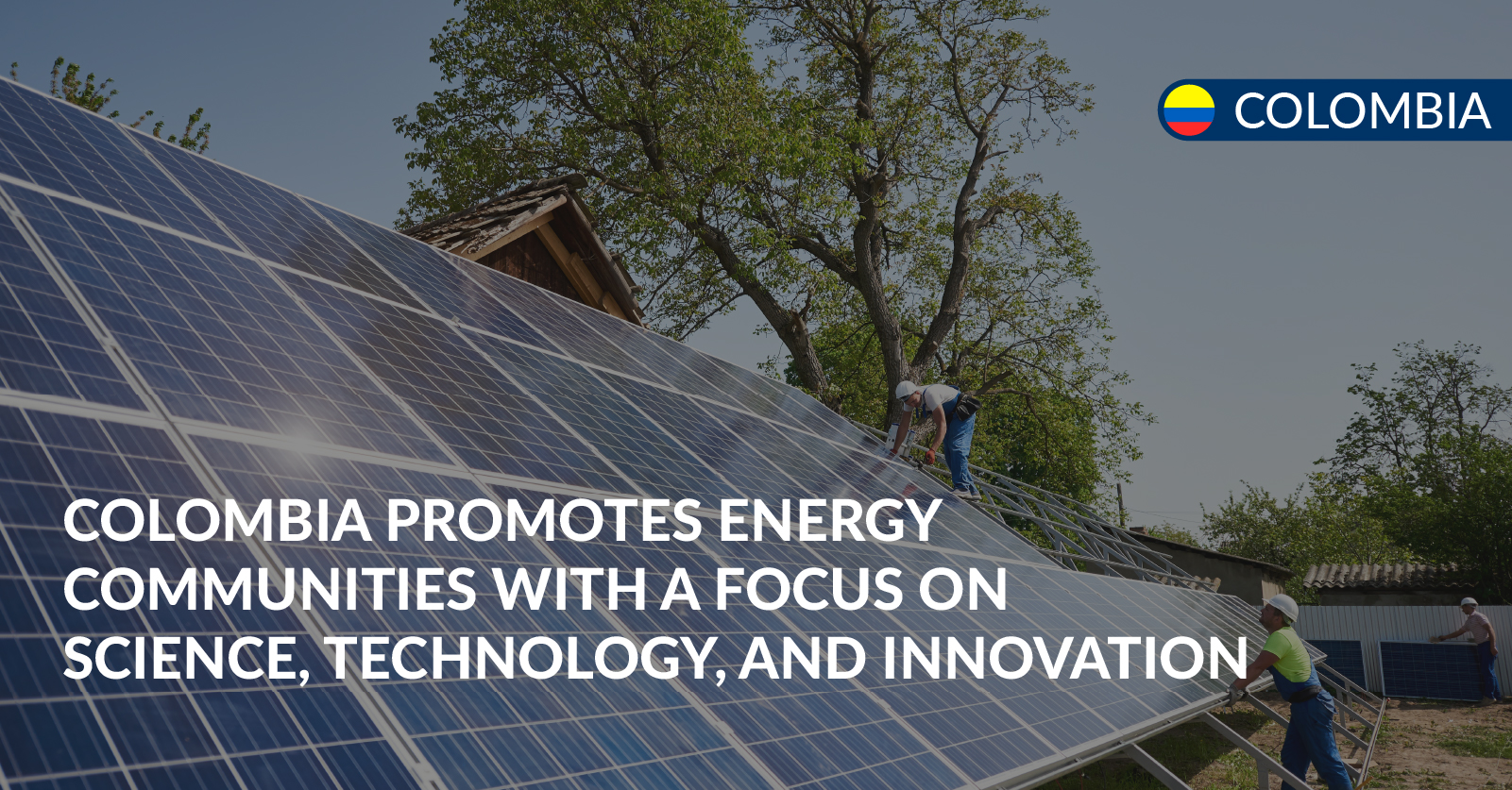 colombia promotes energy communities
