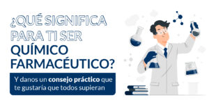 que significa ser quimico farmaceutico