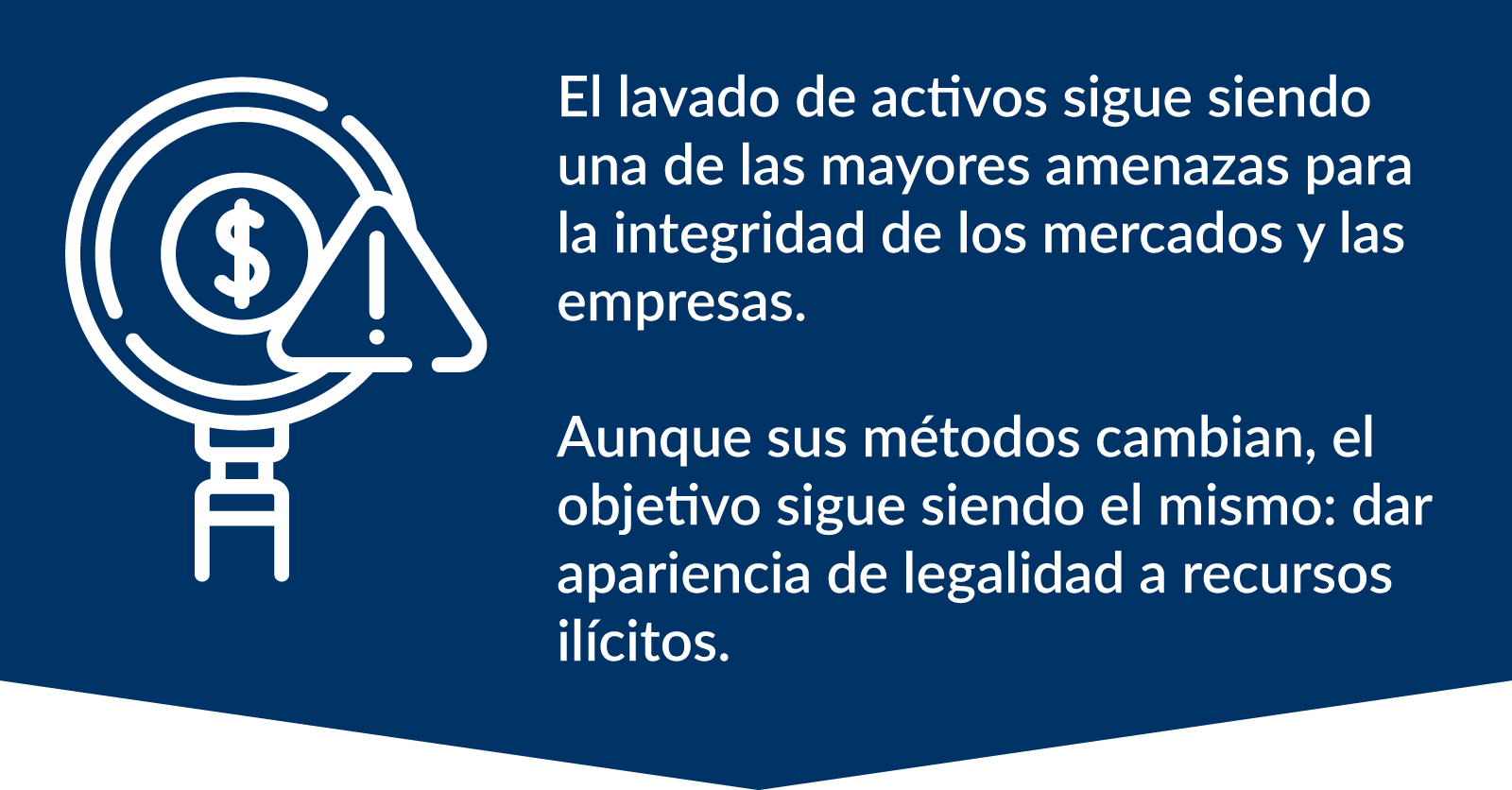 lavado de activos como amenzada