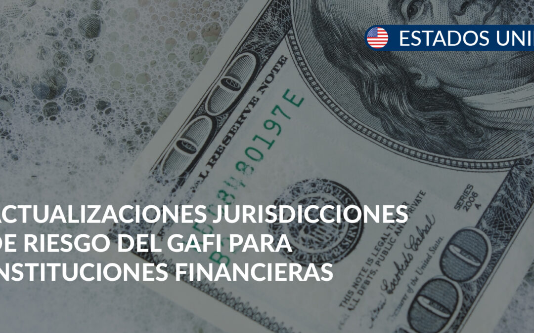 GAFI para instituciones financieras
