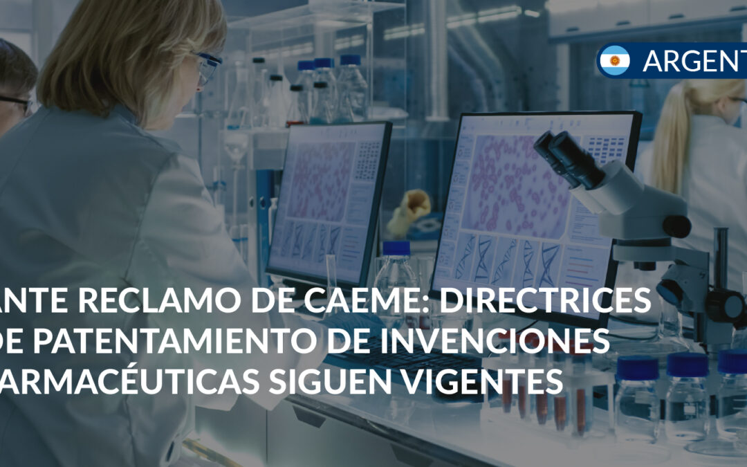 directrices de patentamiento de invenciones