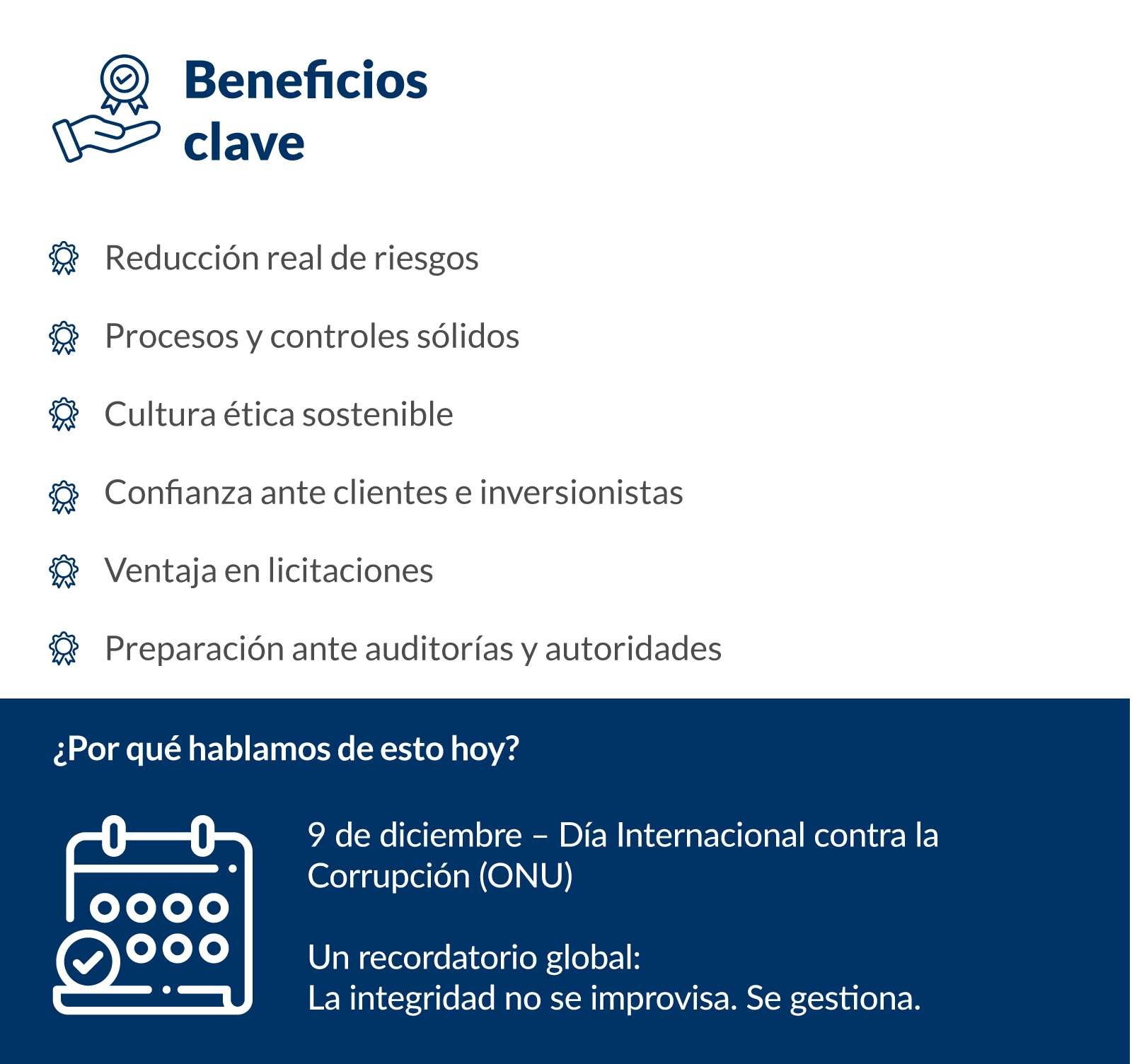 beneficios de la iso