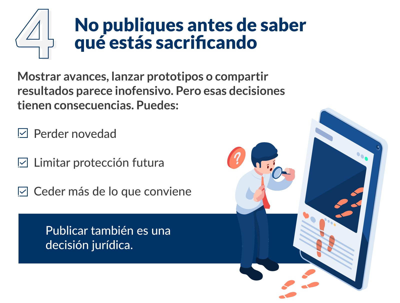 no sacrifiques la propiedad intelectual