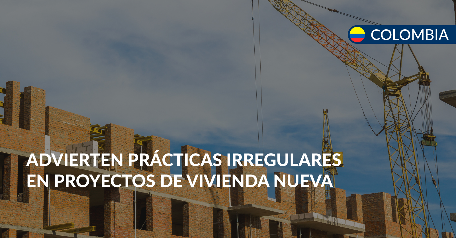 practicas irregulares en proyectos de vivienda