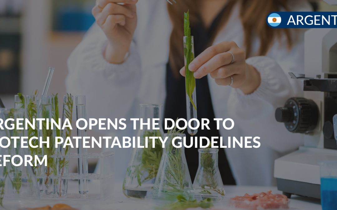 biotech patentability guidelines