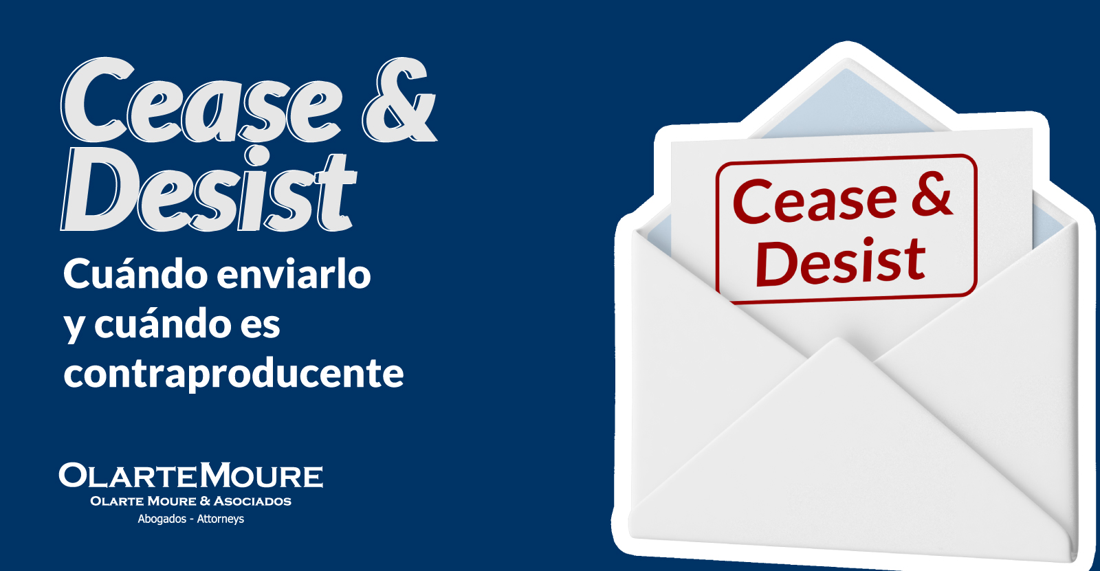 Cease & Desist Cease & Desist