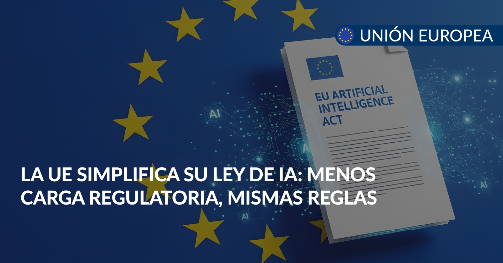 ley de ia en UE