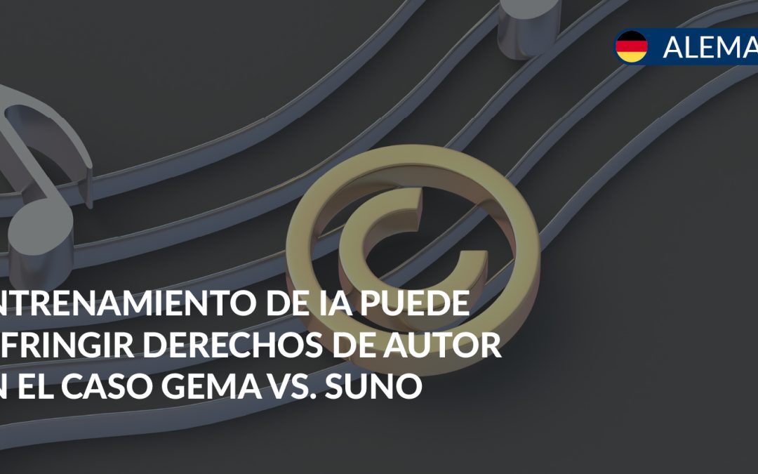 entrenamiendo de ia derechos de autor