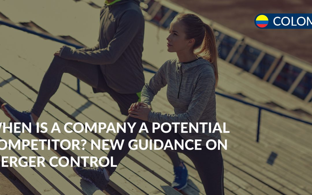 merger control guidance