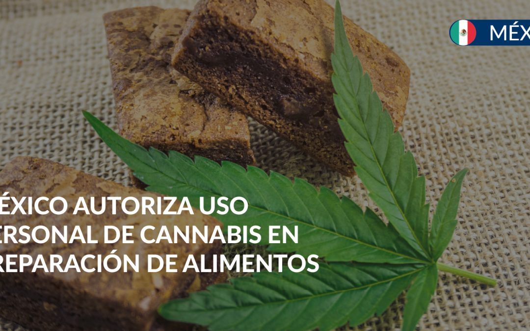 uso canabis preparacion alimentos
