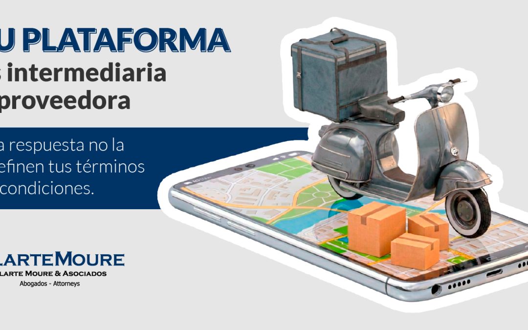 Tu plataforma es intermediaria o proveedora